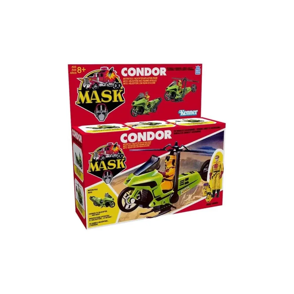 M.A.S.K - Véhicule Condor & Brad Turner