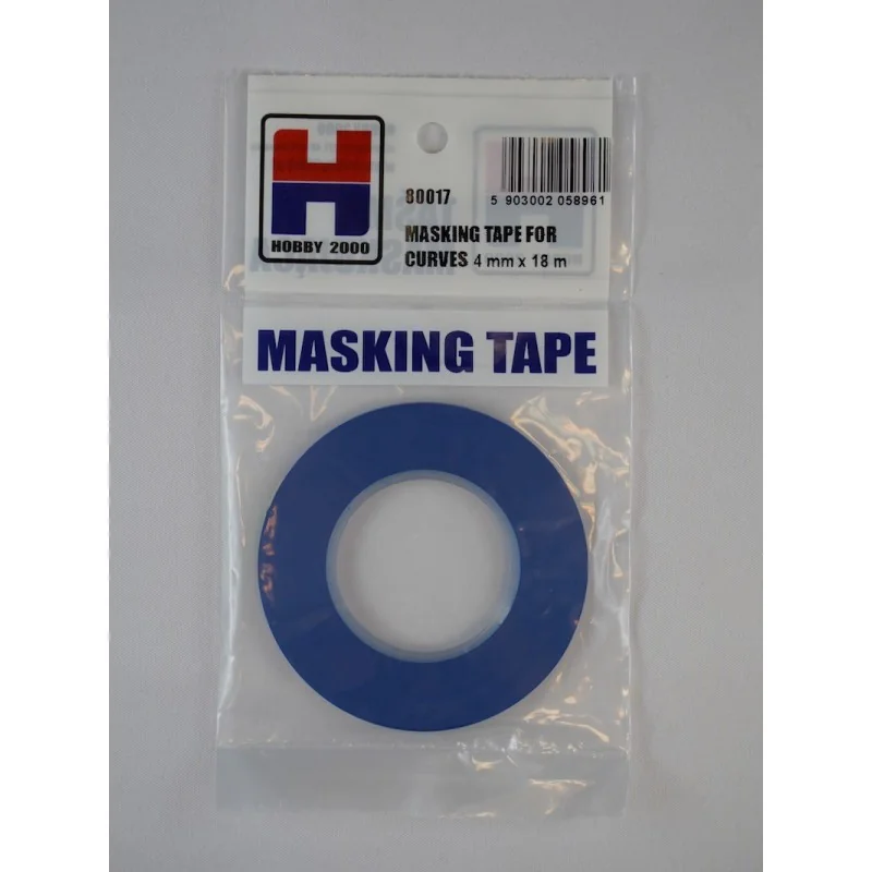 Accessoire Masking Tape Pour Courbes 4mm x 18m