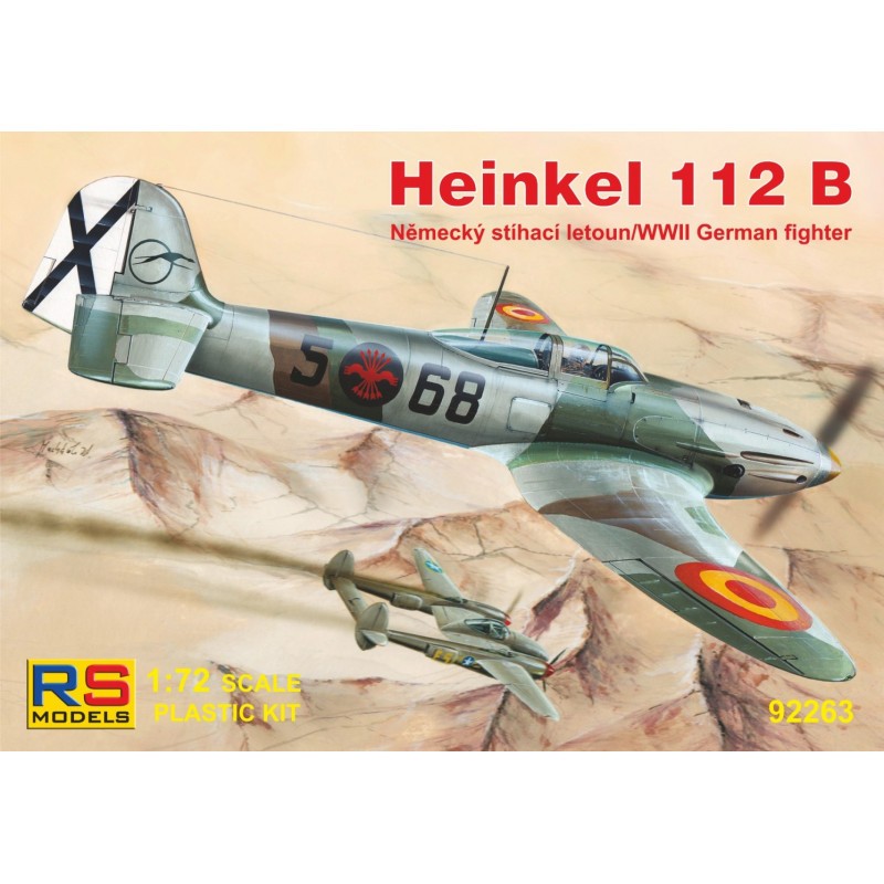 Maquette Heinkel He-112B Espagne x 3